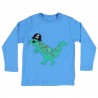 T-shirt manches longues dinosaure pirate Piccalilly
