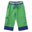 Pantalon vert ceinture bord-côte Piccalilly