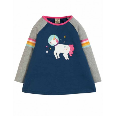 FRUGI T-shirt en coton bio, motif Licorne