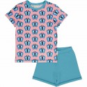 Pyjama d'été en coton bio Maxomorra, motif Papillon