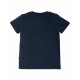 T-shirt manches courtes en coton biologique FRUGI - motif dinosaure / skate
