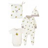 Coffret cadeau bébé FRUGI, motif abeille