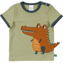 T-shirt manches courtes Fred's World, motif Crocodile