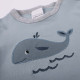 T-shirt manches courtes Fred's World, motif Baleine