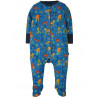 Pyjama bébé en coton bio Frugi, motif fauves