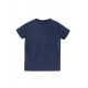 T-shirt manches courtes en coton biologique Frugi, motif "j'ai 2 ans", motif escargot