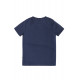 T-shirt manches courtes en coton biologique Frugi, motif "j'ai 6 ans", fusil
