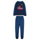 Pyjama manches longues en coton biologique Frugi, motif bateau