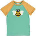 T-shirt manches courtes en coton biologique Maxomorra, motif abeille