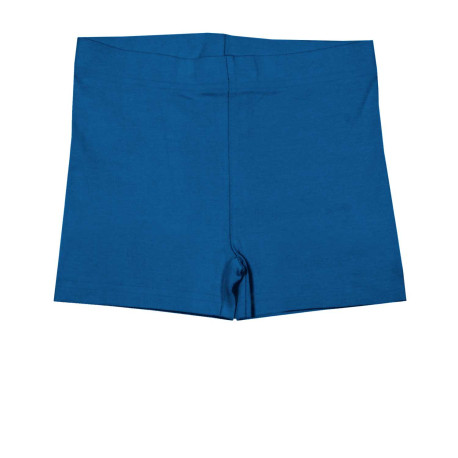 Mini short en coton biologique Maxomorra, bleu