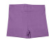 Mini short en coton biologique Maxomorra, violet