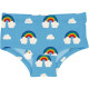 Culotte en coton biologique Maxomorra, motif arc-en-ciel