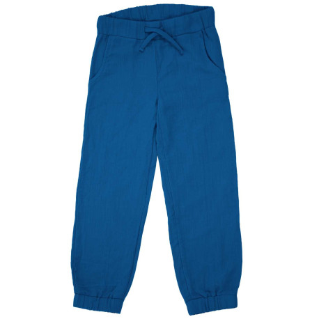 Pantalon en mousseline Maxomorra, bleu
