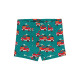 Boxer en coton biologique Maxomorra, motif camion de pompiers