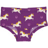 Culotte en coton biologique Maxomorra, motif cheval