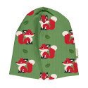 Bonnet en coton biologique Maxomorra, motif renard