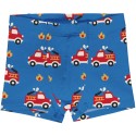 Boxer en coton bio Maxomorra, motif camion de pompier