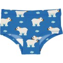 Culotte en coton biologique Maxomorra, motif ours polaire