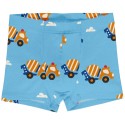 Boxer en coton biologique Maxomorra, motif camion toupie