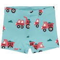 Boxer en coton biologique Maxomorra, motif camion à benne