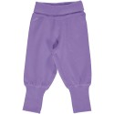 Sarouel en coton biologique Maxomorra, violet