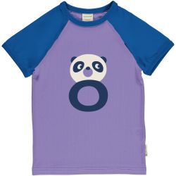 T-shirt en coton biologique Maxomorra, motif 8 ans Panda