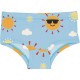 Culotte en coton biologique Maxomorra, motif soleil