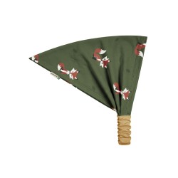 Bandana en coton biologique Maxomorra, motif renard