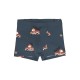 Boxer en coton biologique Maxomorra, motif camion de pompiers 2026