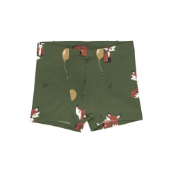 Boxer en coton biologique Maxomorra, motif renard 2026