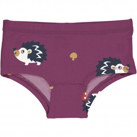Culotte en coton biologique Maxomorra, motif hérisson 2026